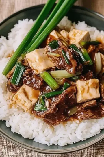 Beef Tofu Stir Fry