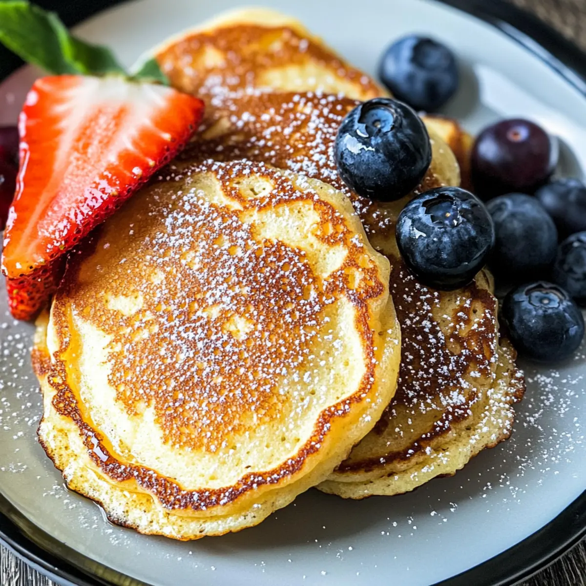 Cottage Cheese Pancakes