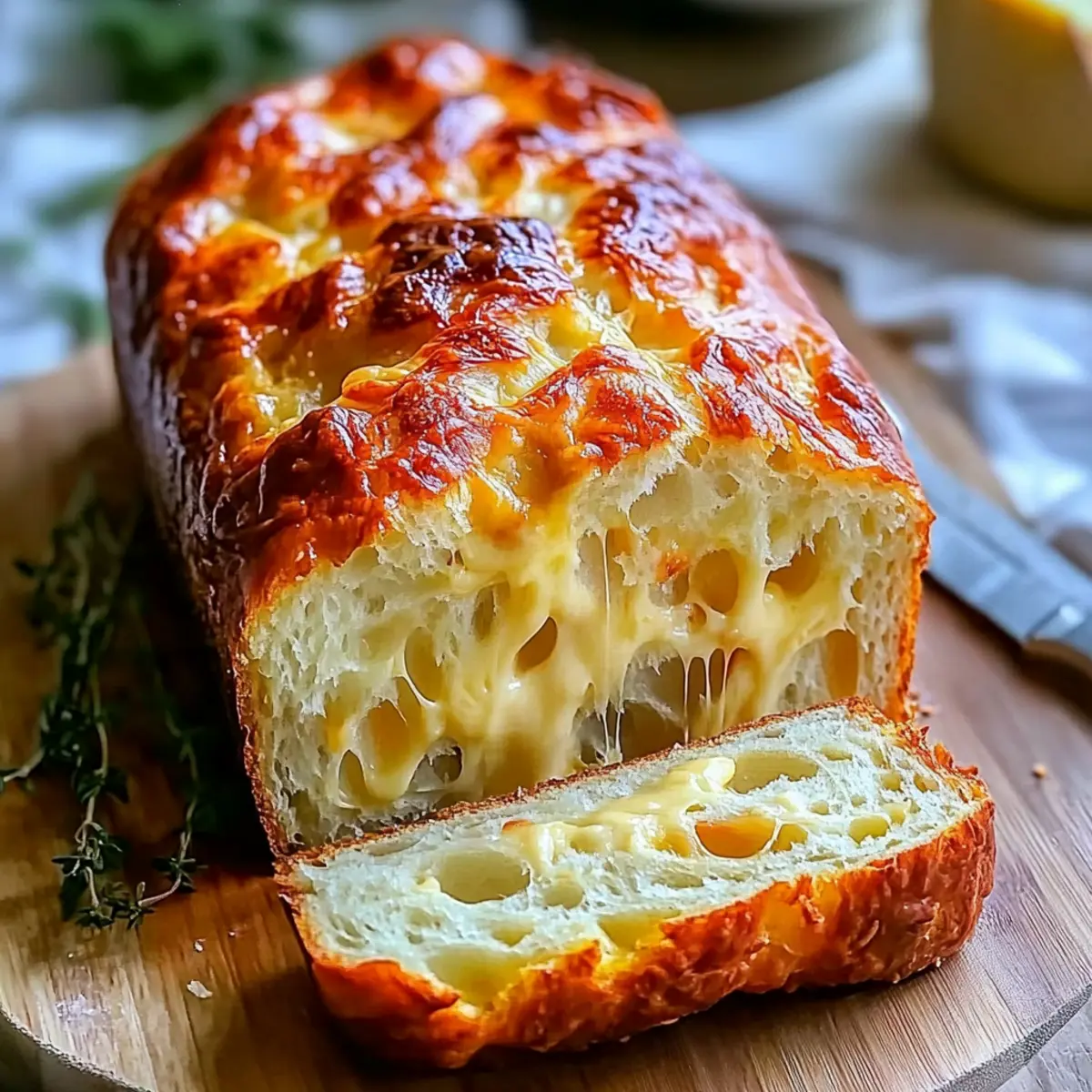 Quick and Easy Cheese Bread