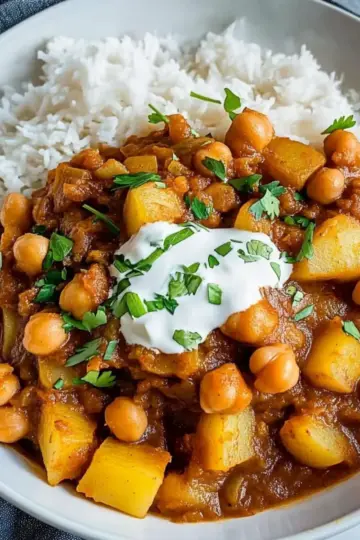 Chickpea and Potato Curry