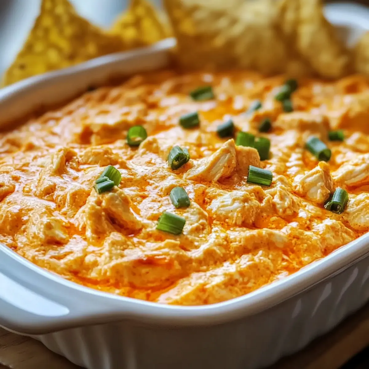 Buffalo Chicken Dip with Canned Chicken