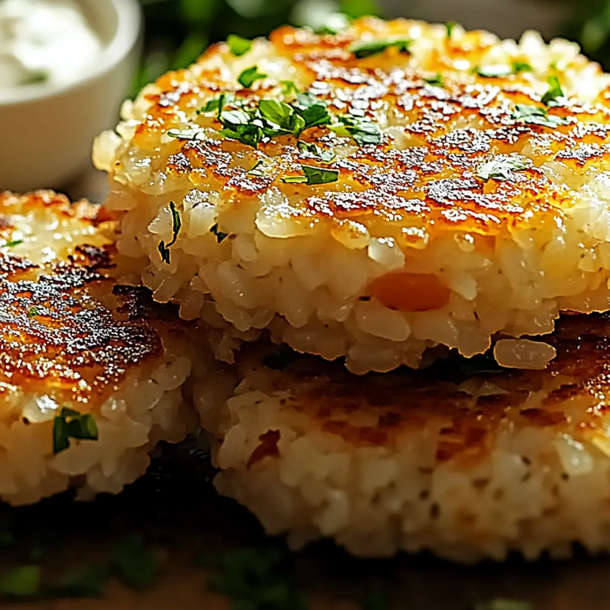 Crispy Rice Patties
