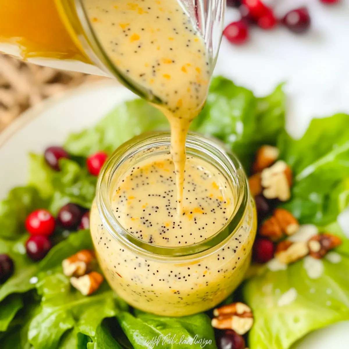 Orange Poppy Seed Dressing