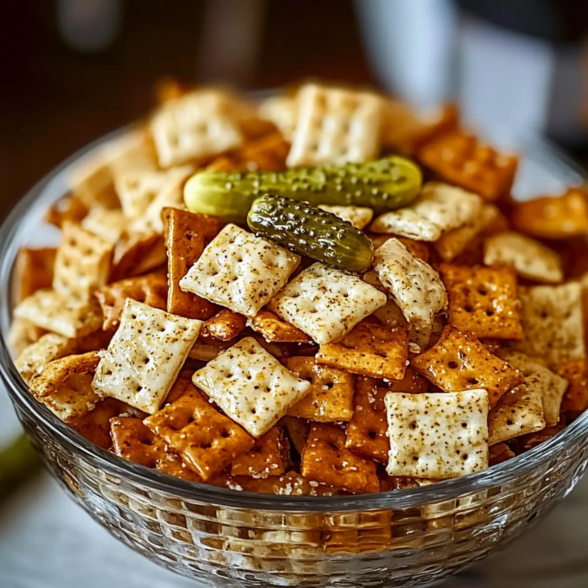 Dill Pickle Chex Mix