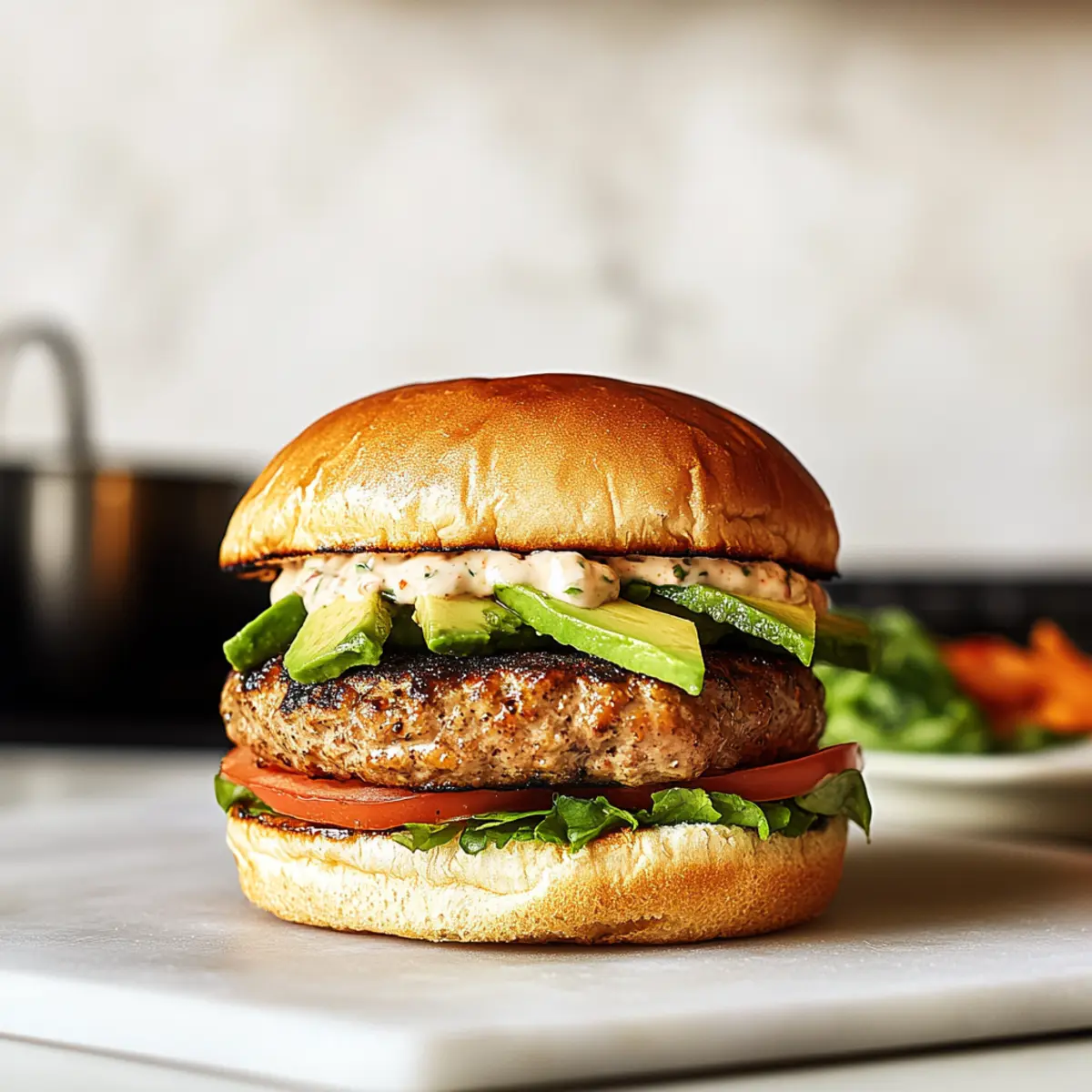 Spicy Southwest Turkey Burgers