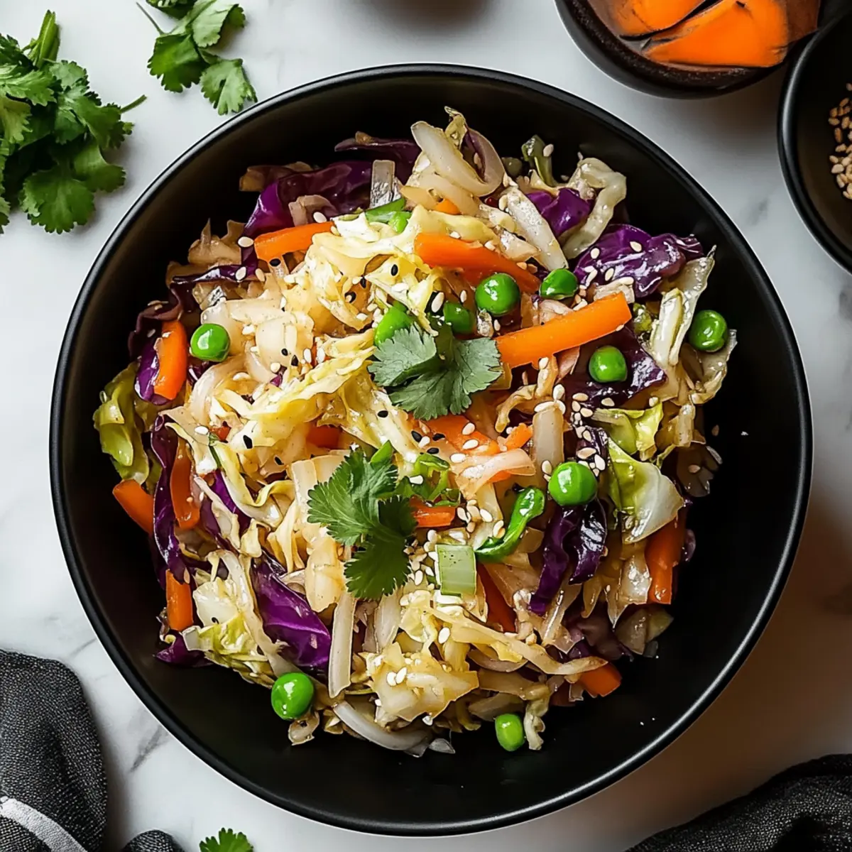 Asian Cabbage Stir Fry
