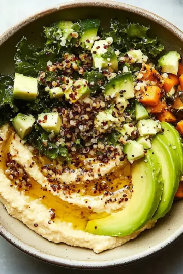 Winter Hummus Bowls