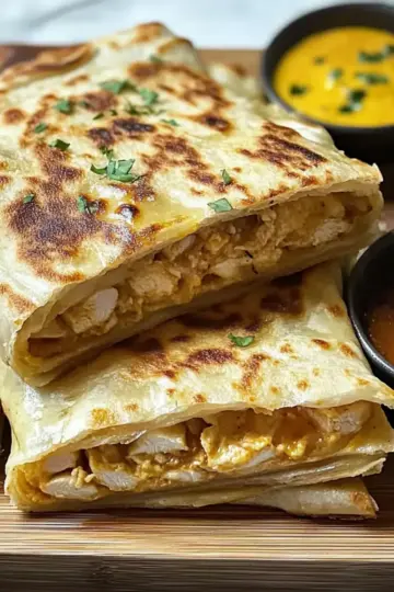 Msmen Filled with Chicken Recipe