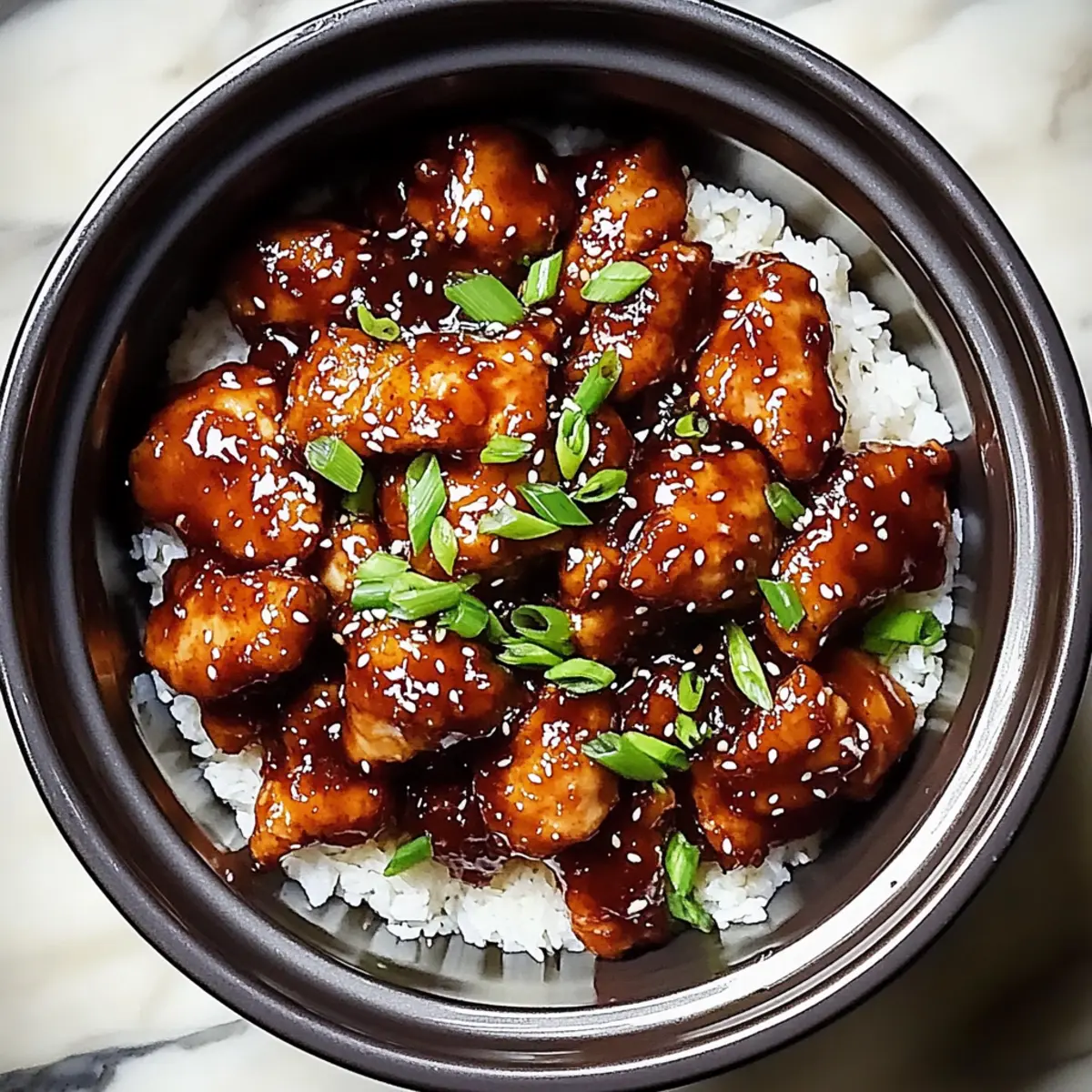 Crockpot General Tso’s Chicken