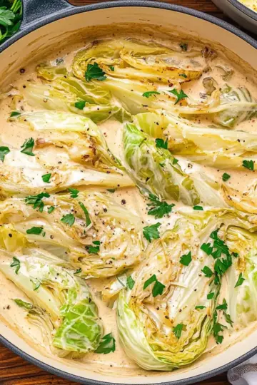 Garlic Parmesan Cabbage