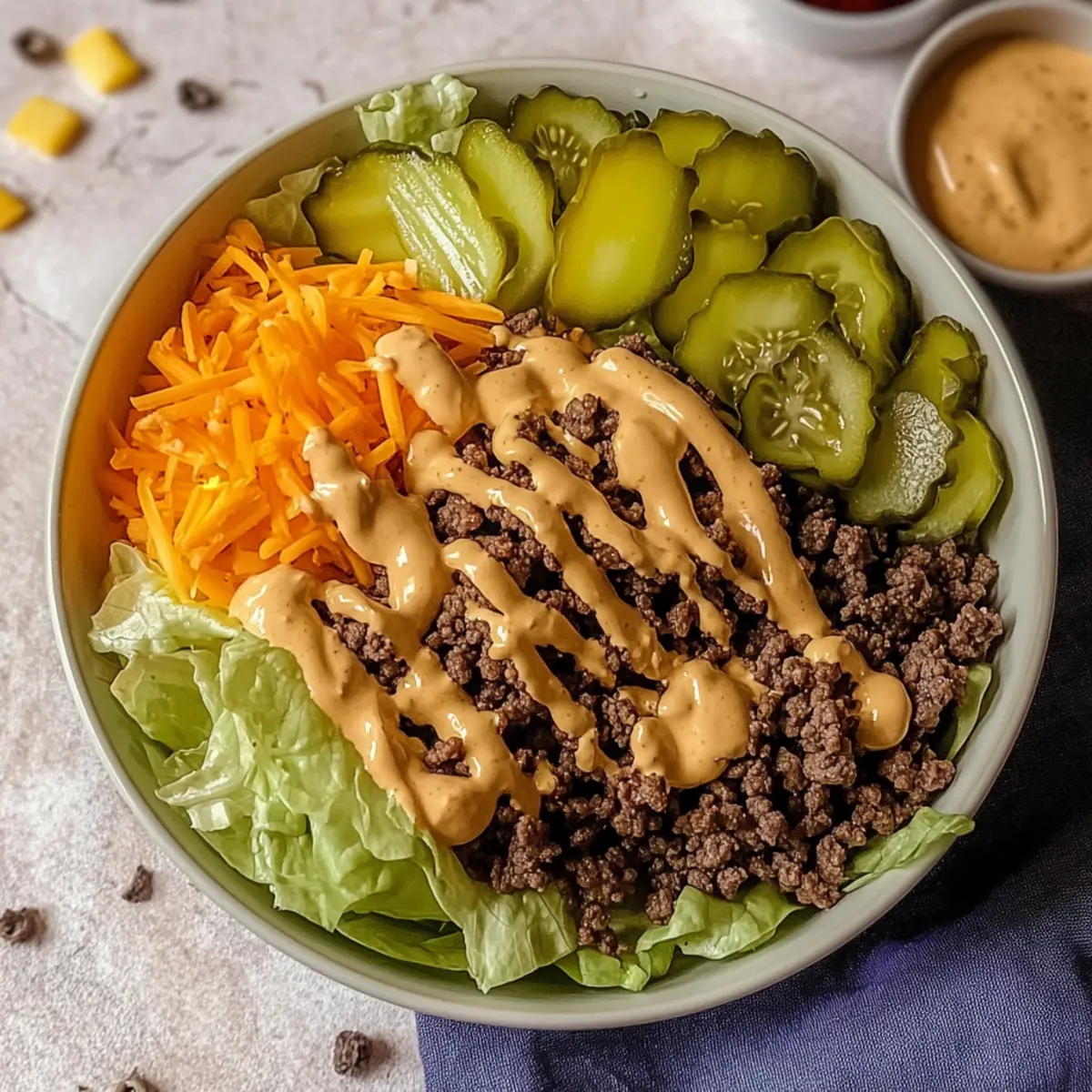 Big Mac Salad Recipe