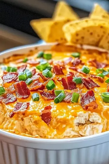 Buffalo Crack Chicken Dip