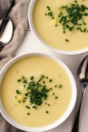 Potato Leek Soup No Coconut Milk
