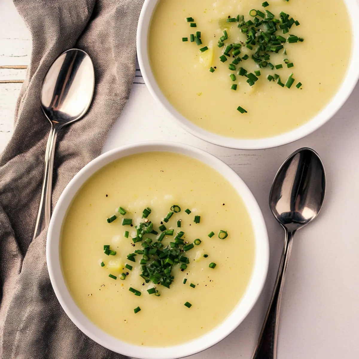 Potato Leek Soup No Coconut Milk