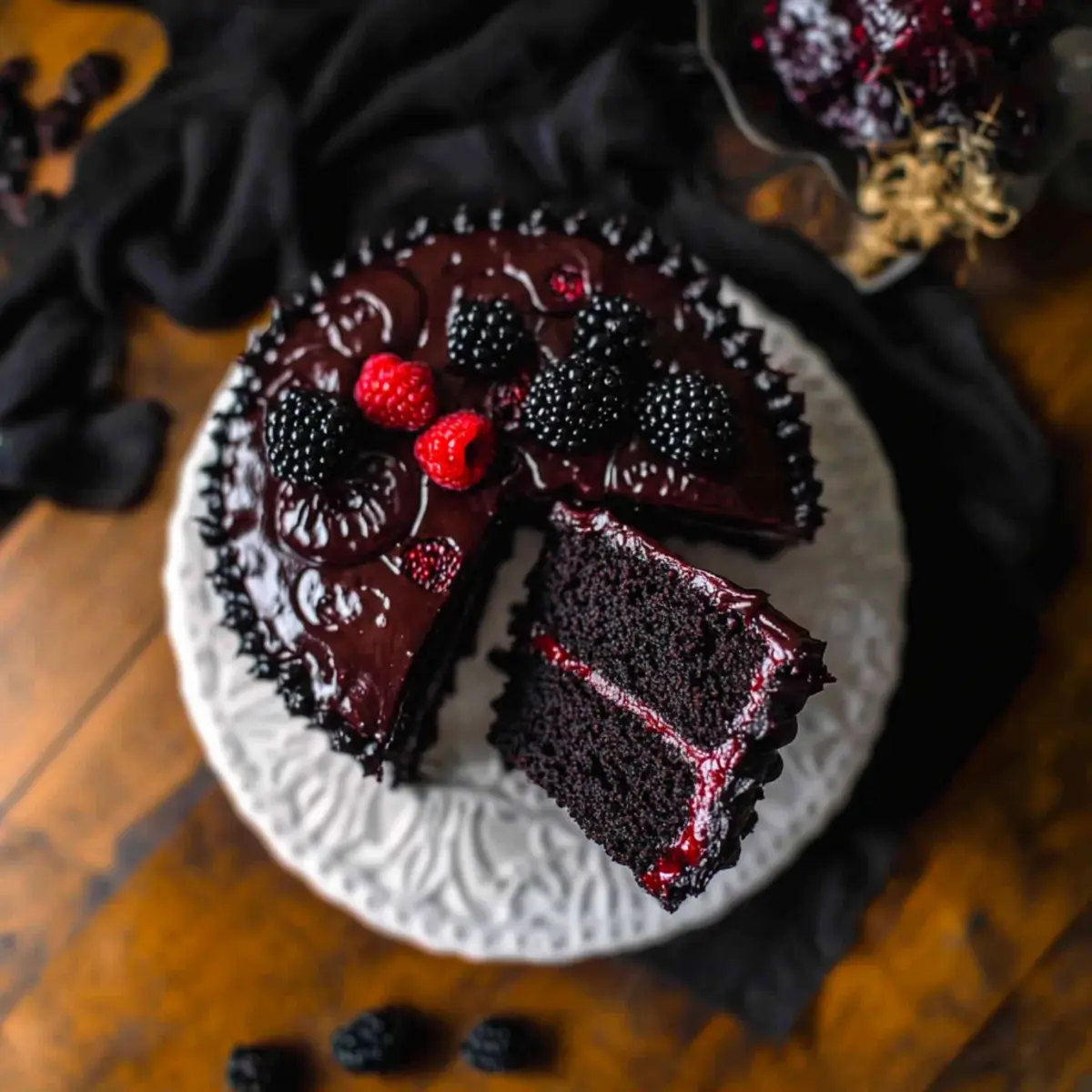 Black Velvet Cake