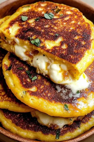 Venezuelan Sweet Corn Cachapas