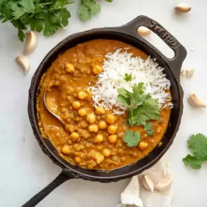 Chickpea and Lentil Curry