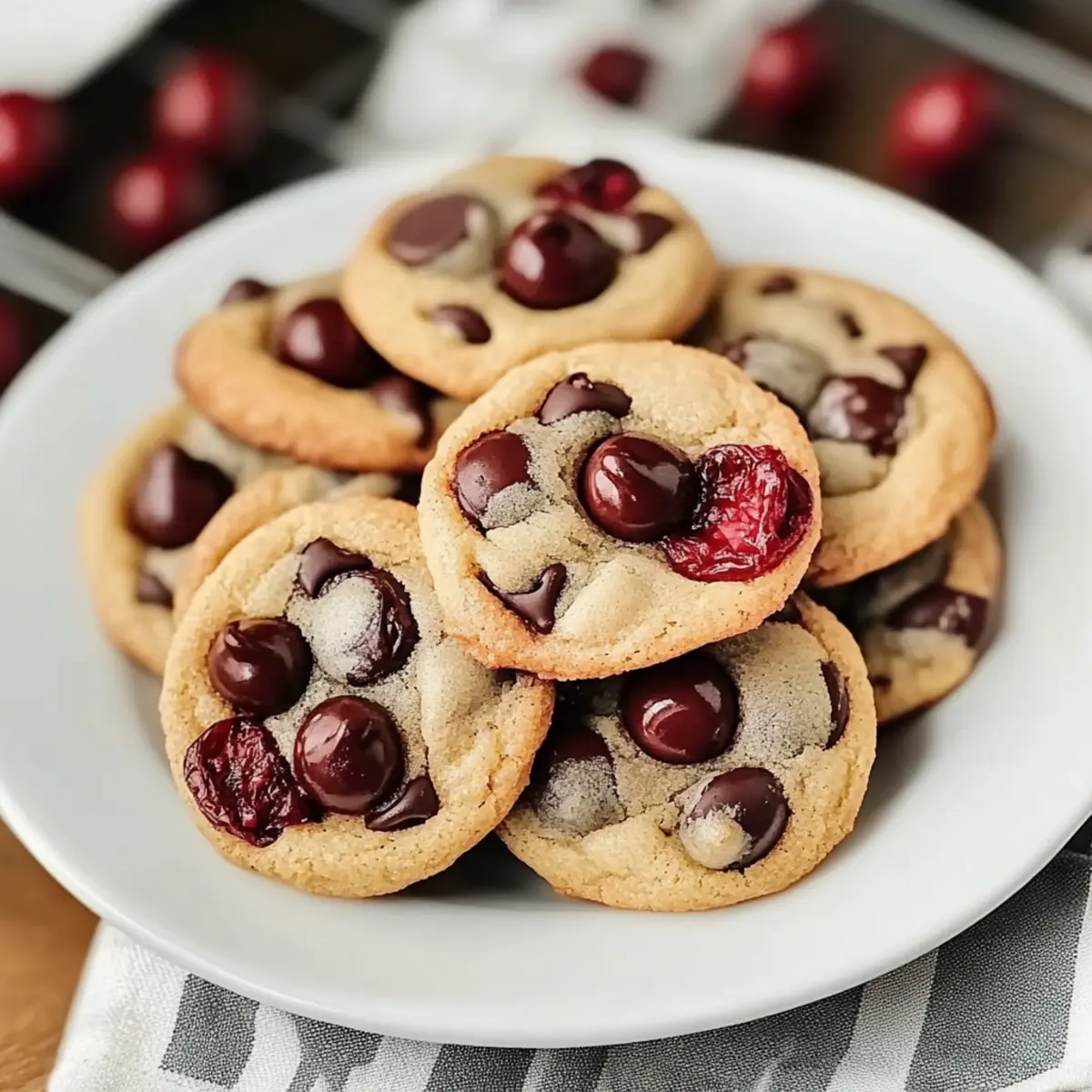 Cherry Chocolate Chip Cookies