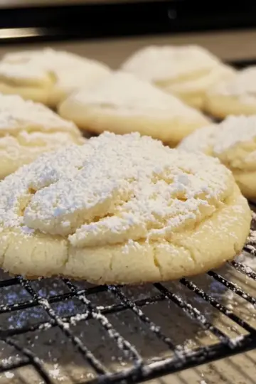 Butter Cream Cheese Almond Cookies