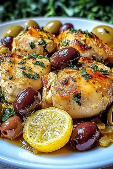 Mediterranean Lemon Chicken