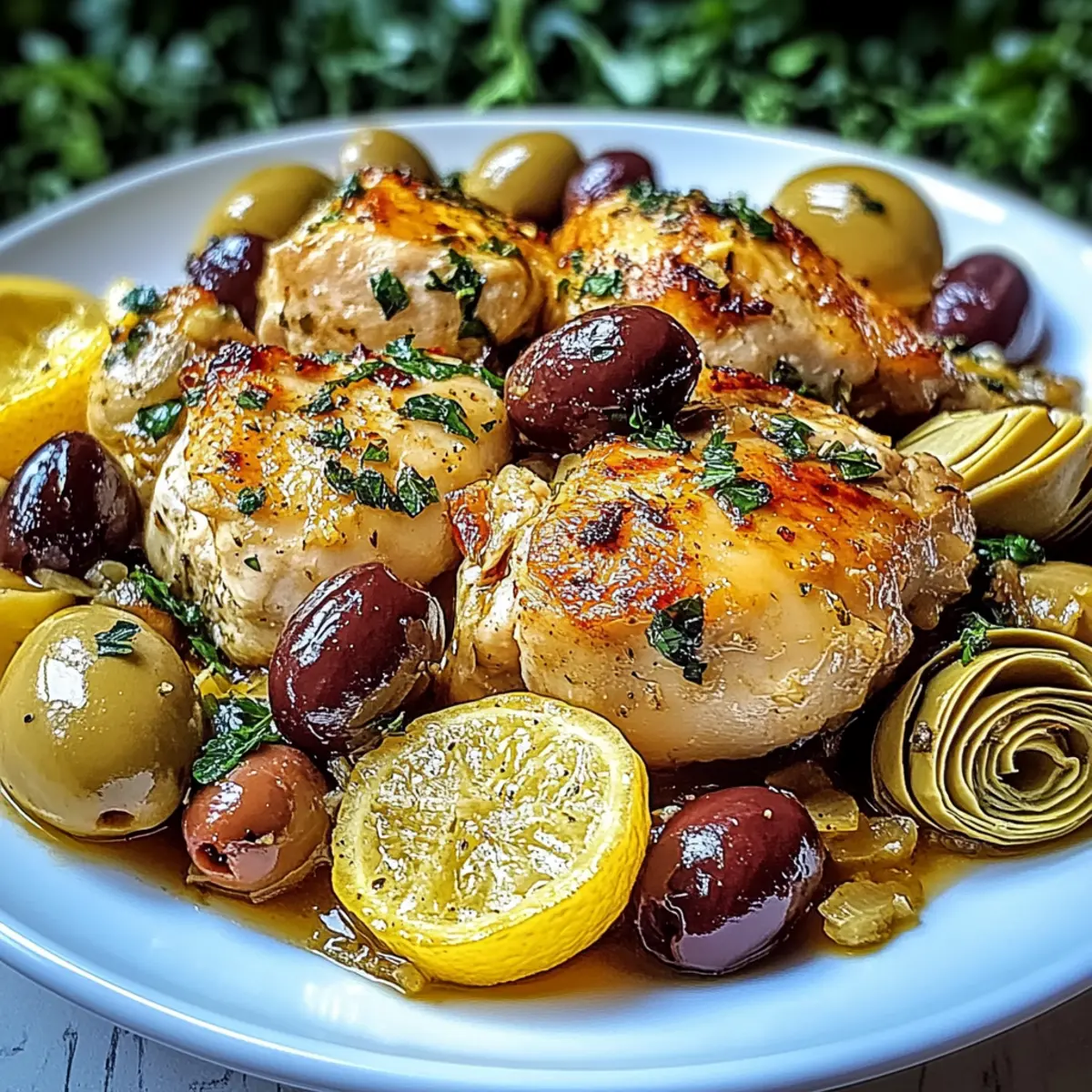 Mediterranean Lemon Chicken