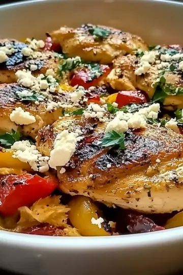 Savory Greek Chicken Casserole