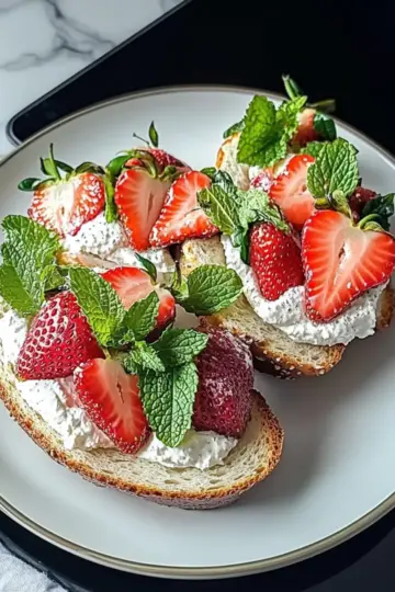 Strawberry Tea Sandwiches