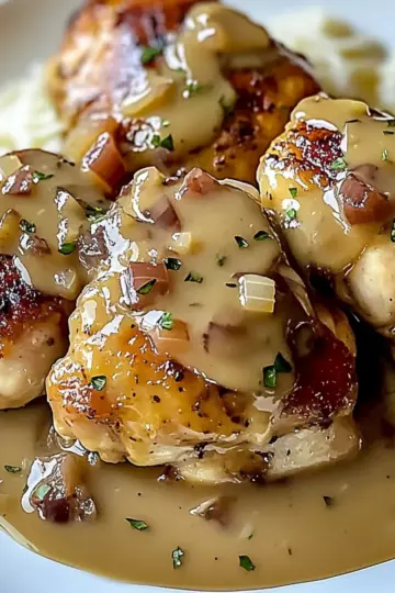 Juicy Smothered Chicken