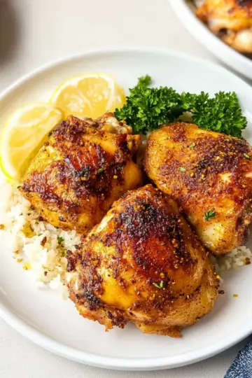 Air Fryer Chicken Thighs