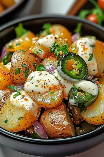 Jalapeño Popper Roasted Potato Salad