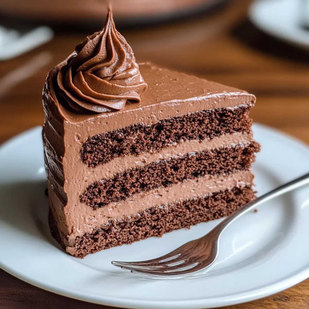 Chocolate Mousse Cake