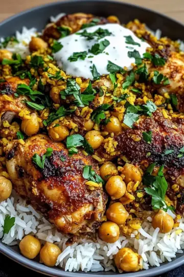 One Pot Shawarma Chicken And Rice