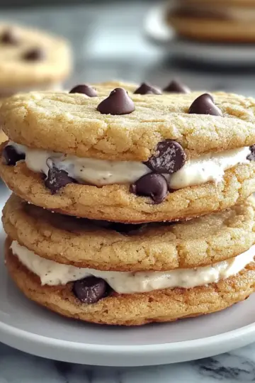 Chocolate Chip Cookie Sandwiches
