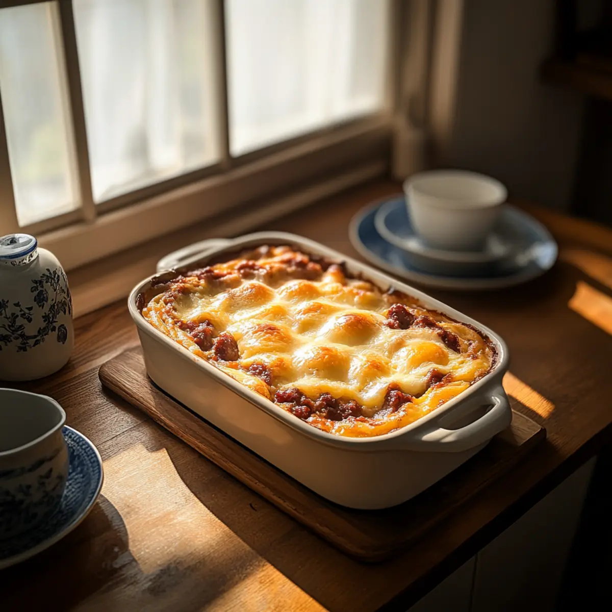 Sausage and Egg Breakfast Casserole
