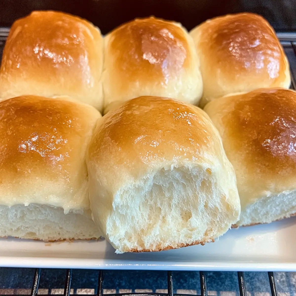 No-Knead Dinner Rolls