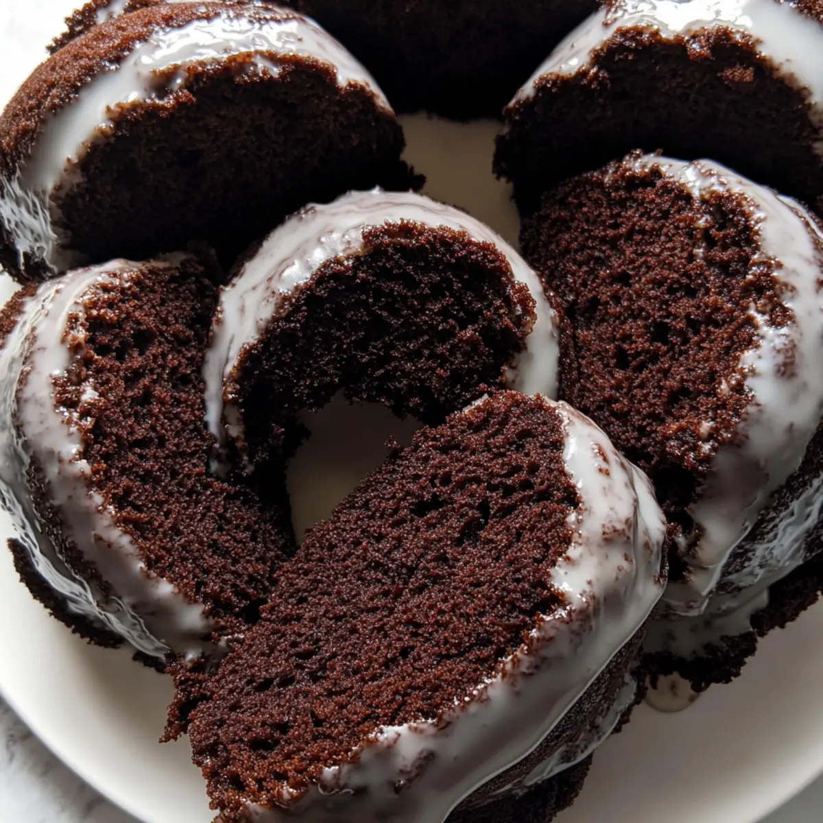 Chocolate Donut Cake