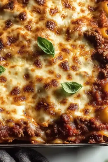 Easy Cottage Cheese Lasagna