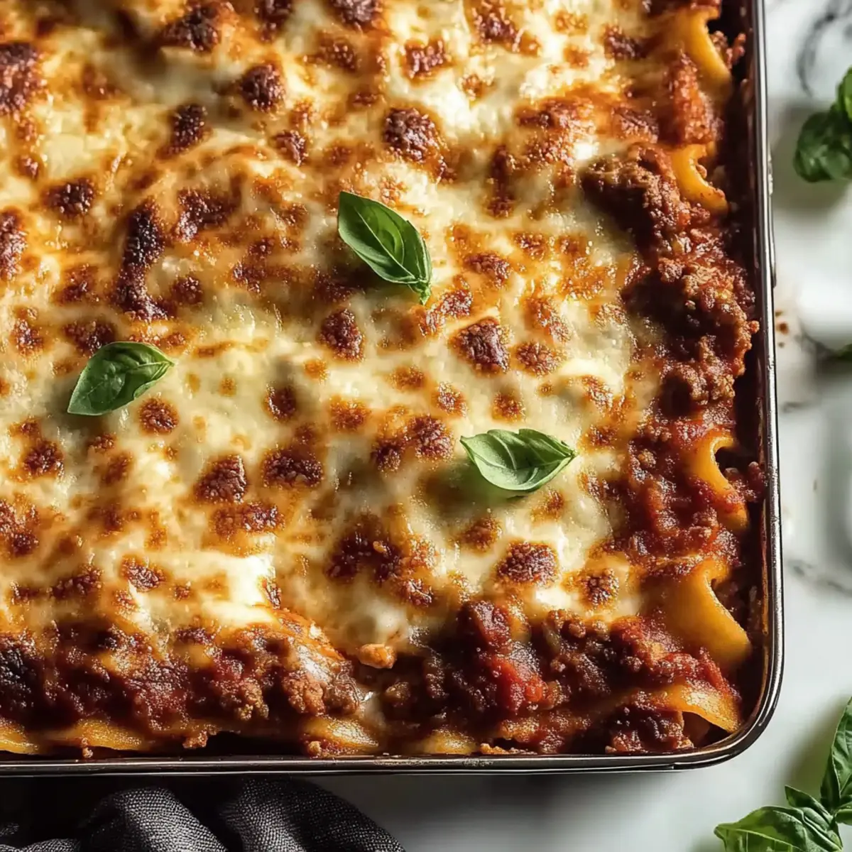 Easy Cottage Cheese Lasagna