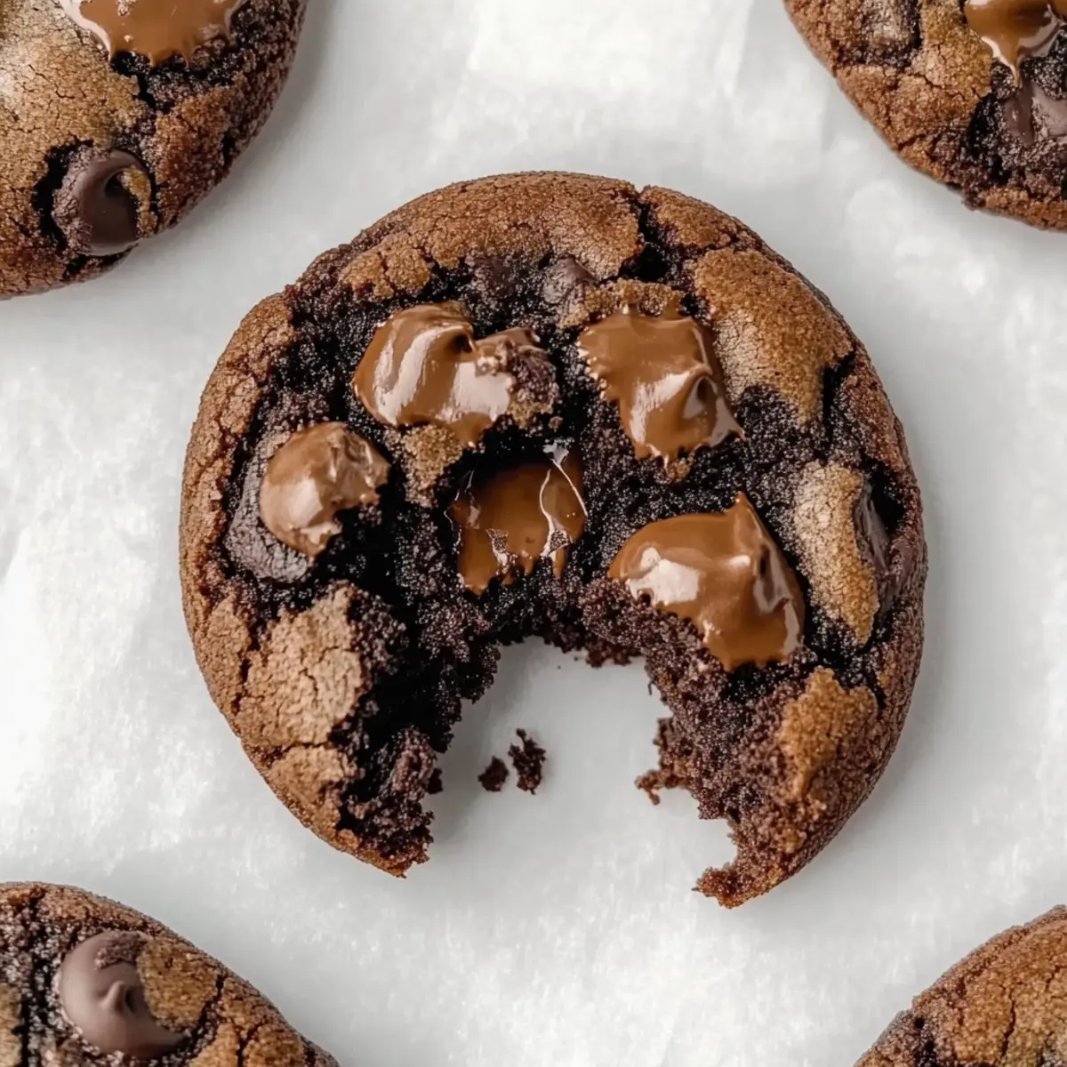 Crumbl Dark Dream Cookies