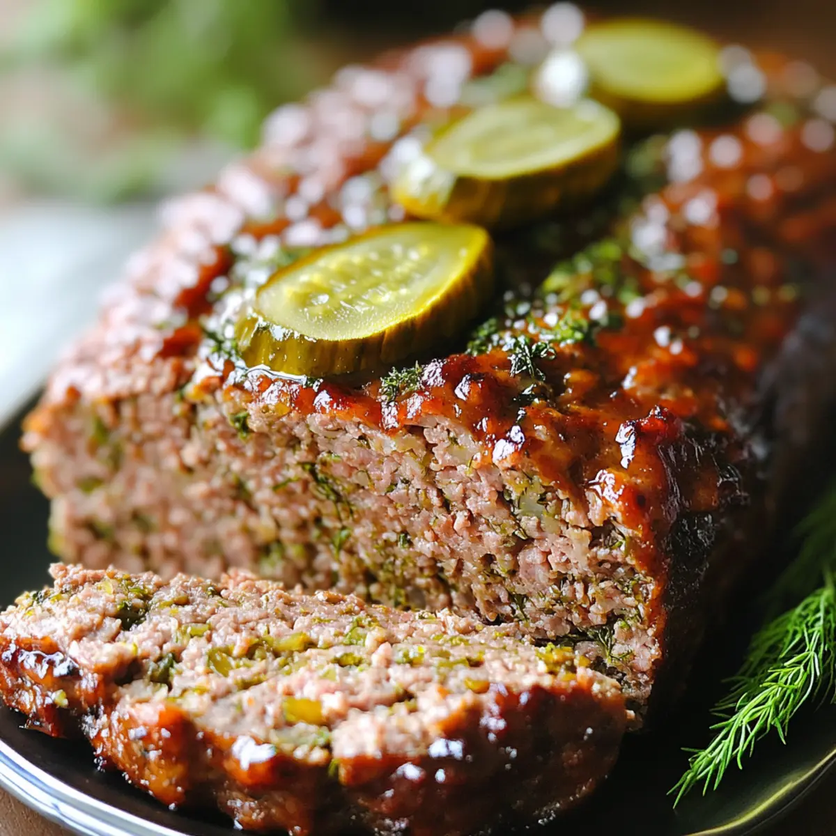 Dill Pickle Meatloaf