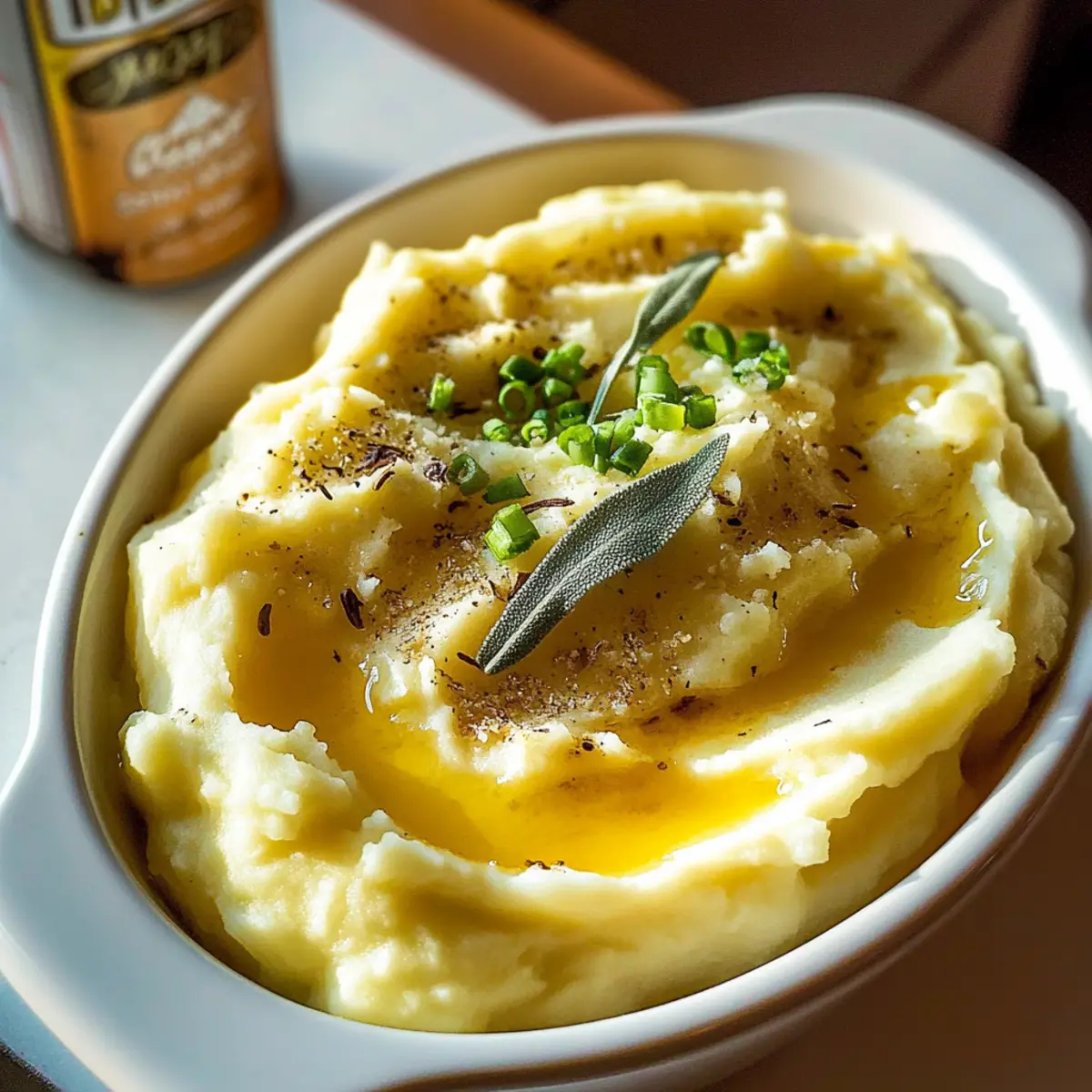 Garlic Sage Mashed Potatoes