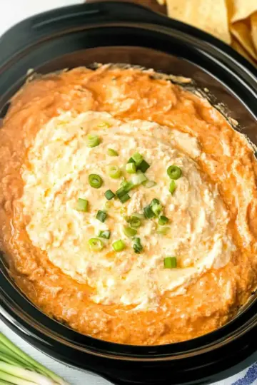 Crockpot Buffalo Chicken Dip
