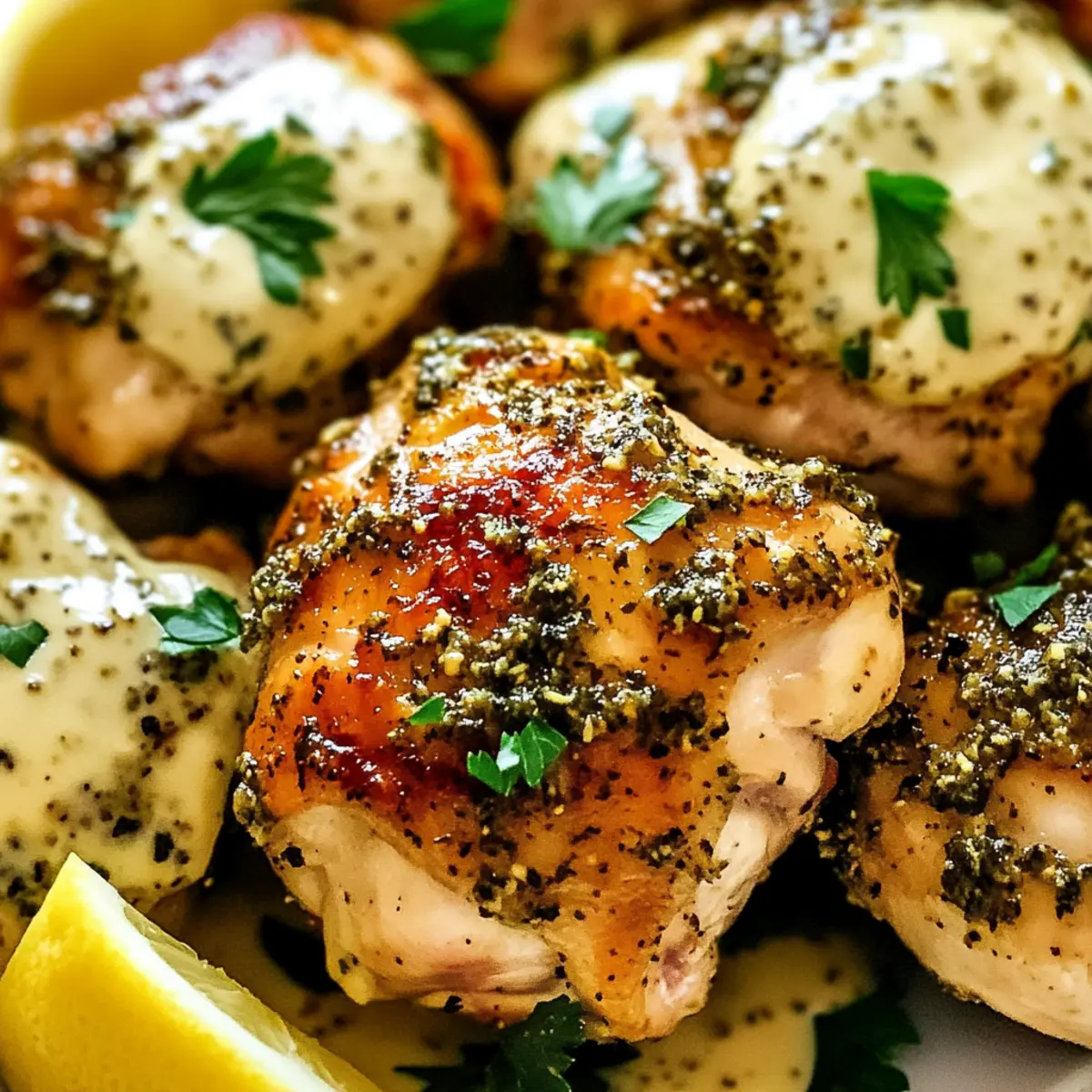 Baked Za’atar Chicken Thighs
