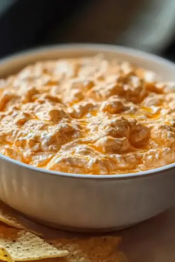 Cottage Cheese Buffalo Chicken Dip