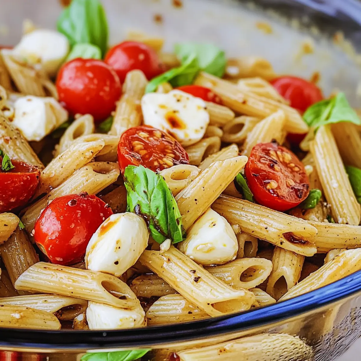 Tomato Basil Pasta Salad