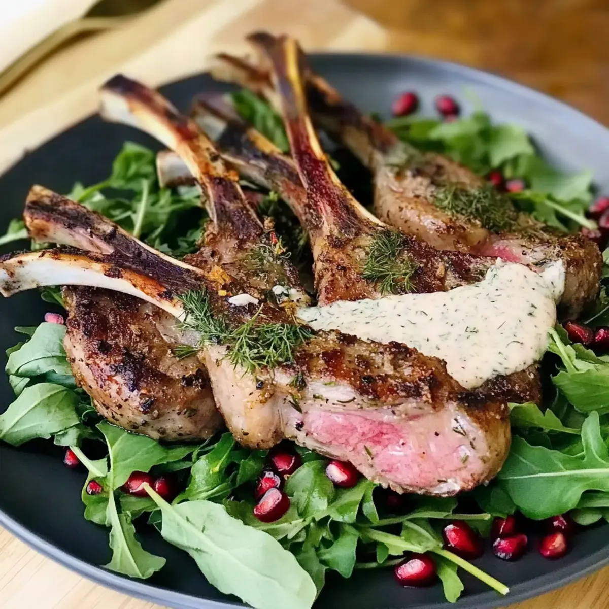 Rosemary Garlic Lamb Chops