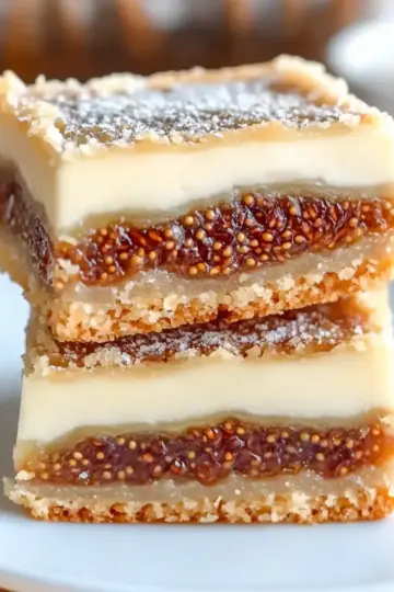 Fig and Cream Cheese Bars