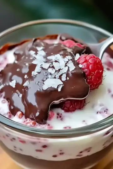 Chocolate Shell Raspberry Chia