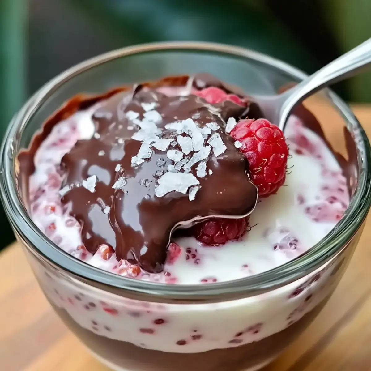 Chocolate Shell Raspberry Chia