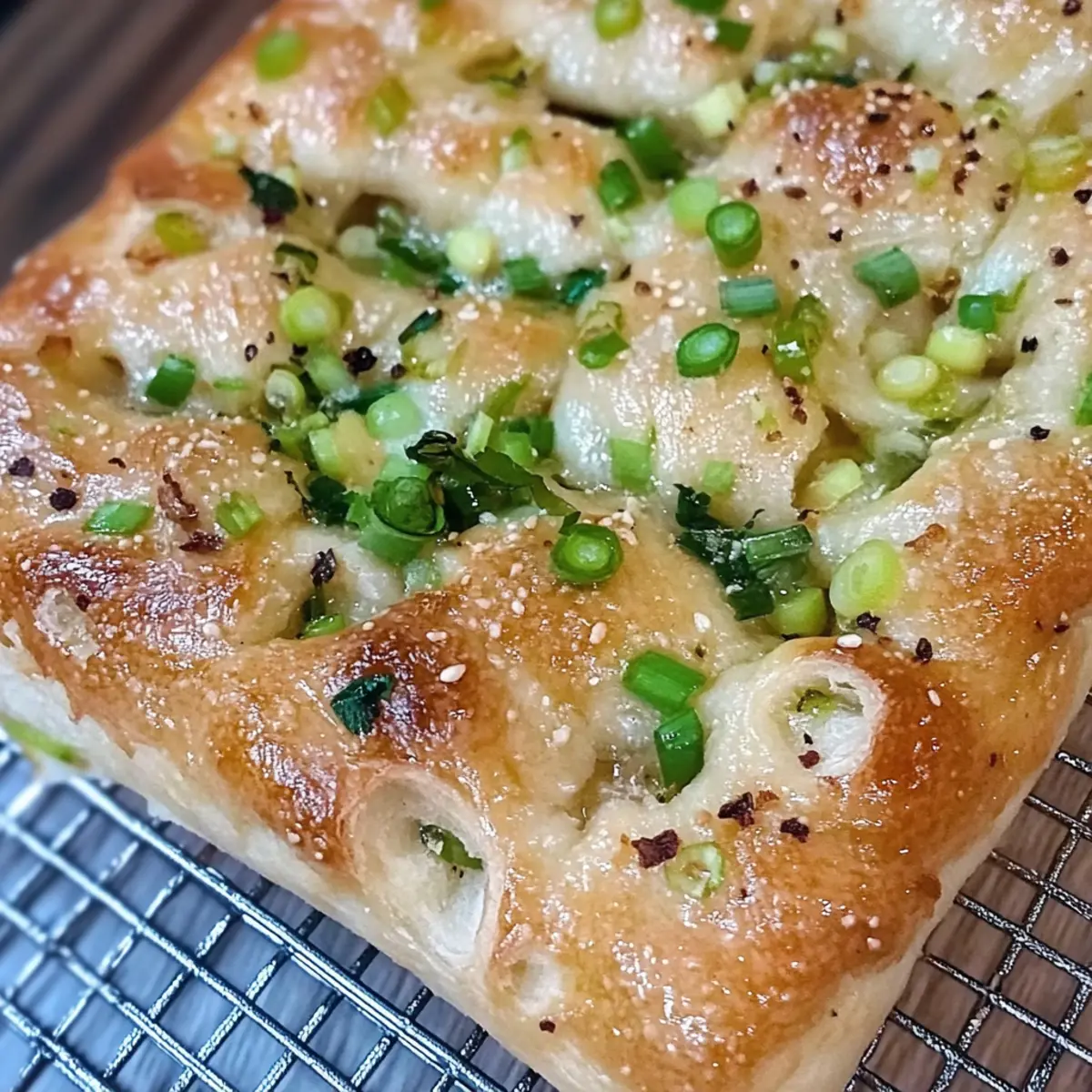 Scallion Focaccia